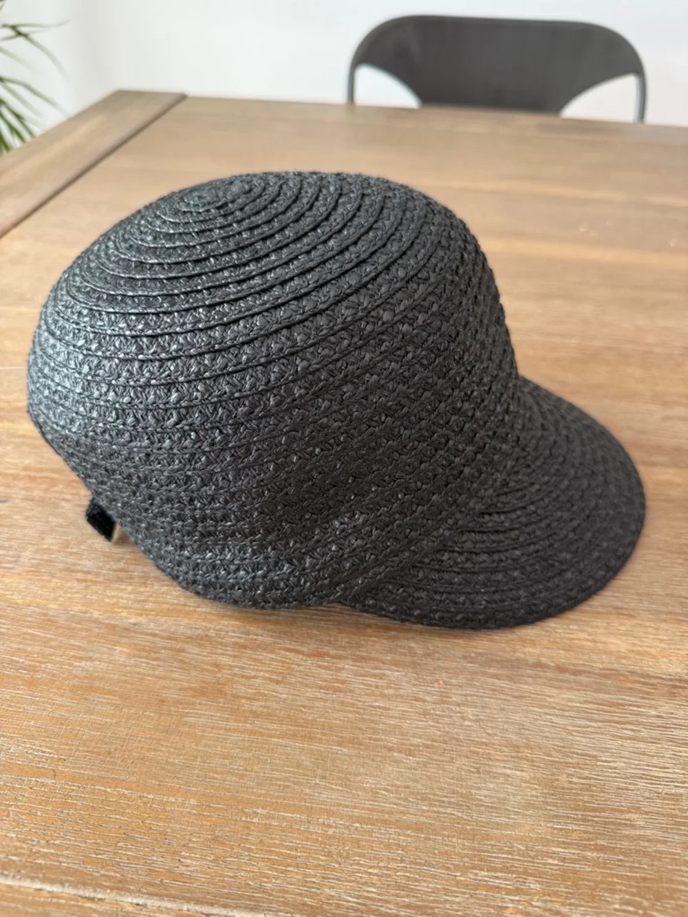 ERIC JAVITS HOME RUN STRAW CAP PACKABLE SUN HAT UPF 50 - Picture 2 of 3
